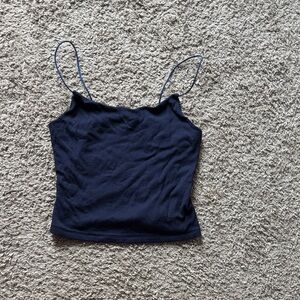 Womens Blue tank top